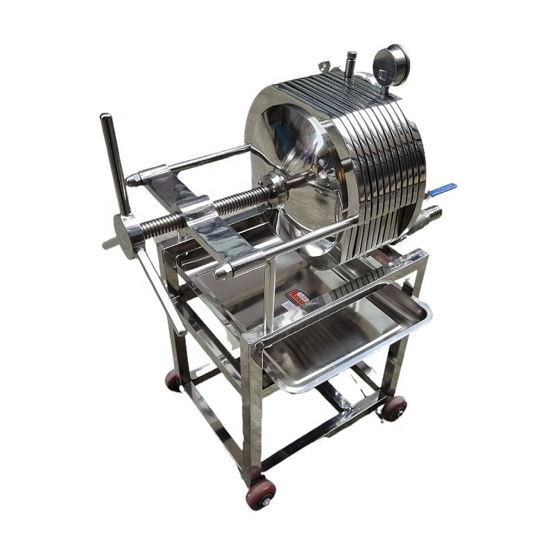 Stainless Steel Automatic Beer Wine Oil Plate and Frame Filter Press Equipment